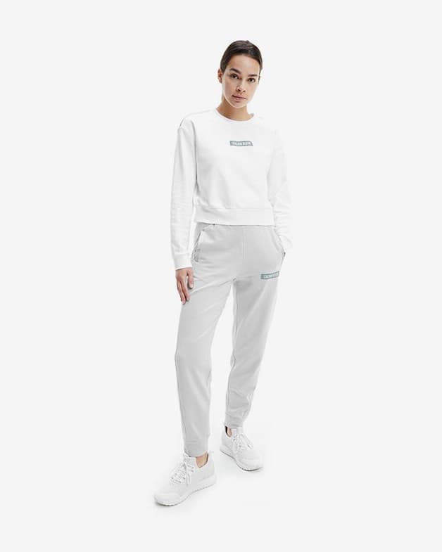Sudadera Calvin Klein Relaxed blanco mujer - #5