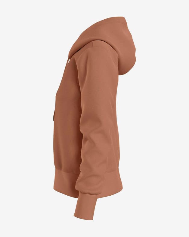 Sudadera con capucha Calvin Klein Jeans Archival Monologo naranja mujer - #4