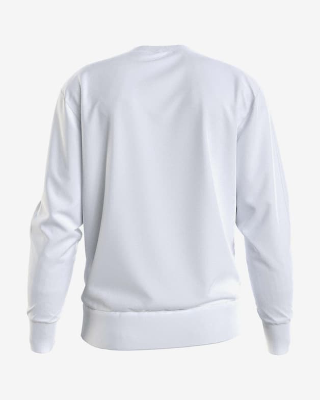 Sudadera Calvin Klein Jeans Badge Crew blanco - #4
