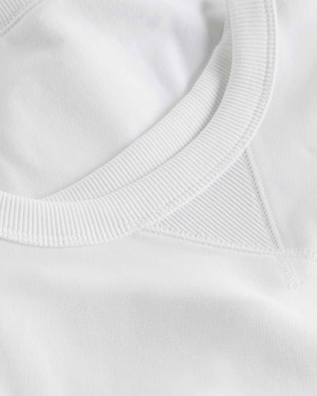 Sudadera Calvin Klein Jeans Badge Crew blanco - #5