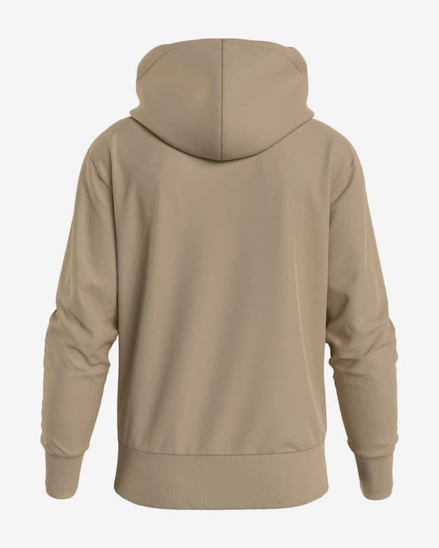 Sudadera con capucha Calvin Klein Jeans Mirrored Logo marrón negro - #3
