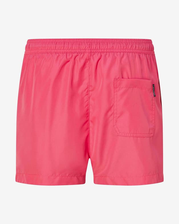 Bañador Calvin Klein Short Drawstring Graphic CK Monogram rosa blanco - #2
