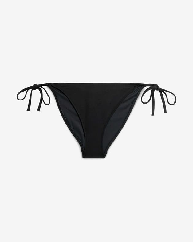 Braga bikini Calvin Klein String Side Tie CK Monogram negro azul cielo mujer - #1