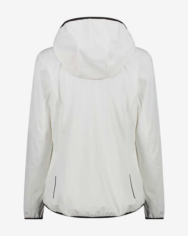 Chaqueta con capucha CMP Softshell Water-Repellent blanco mujer - #2