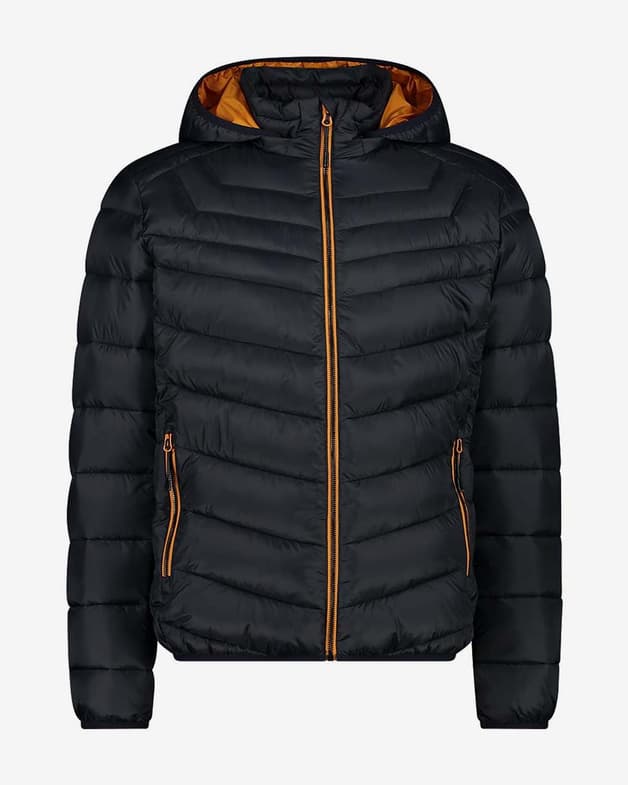 Chaqueta con capucha CMP Snaps 3M Thinsulate negro antracita - #1