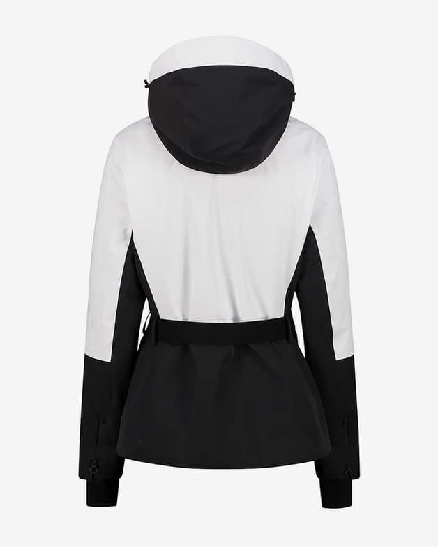 Chaqueta con capucha CMP 4 Way Stretch Ski blanco negro mujer - #2