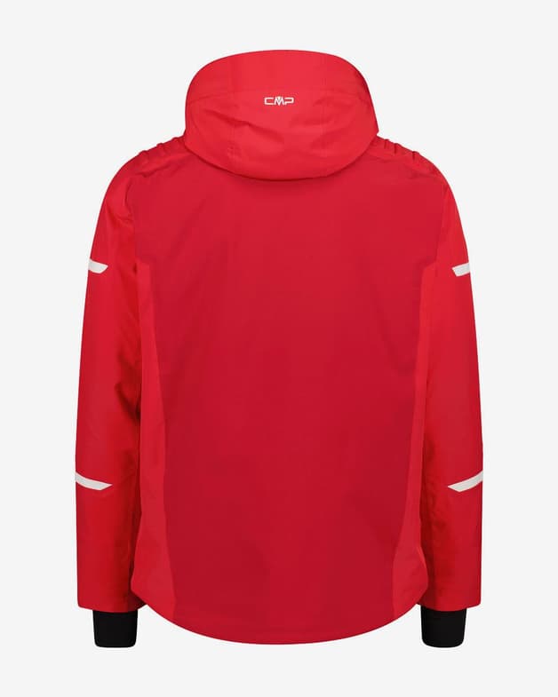 Chaqueta con capucha CMP Ski 4 Way Stretch Fabric rojo brillante - #2
