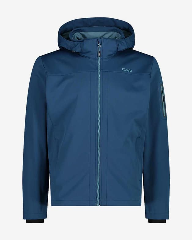 Chaqueta con capucha CMP Light Softshell azul ultramar - #1