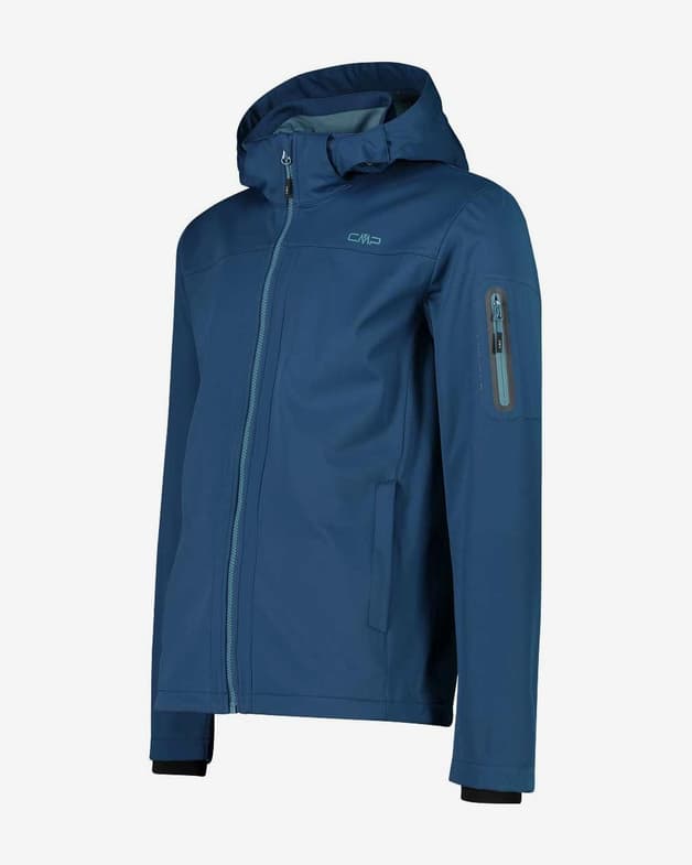 Chaqueta con capucha CMP Light Softshell azul ultramar - #3