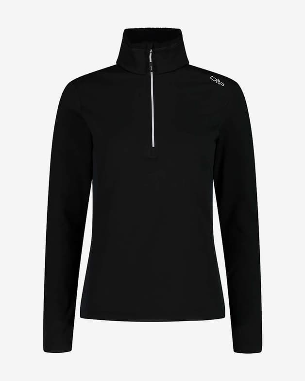 Forro polar CMP Stretch Performance Fleece negro blanco mujer - #1