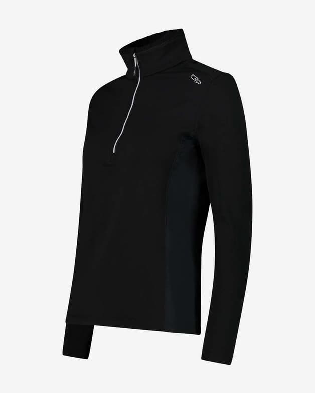 Forro polar CMP Stretch Performance Fleece negro blanco mujer - #2