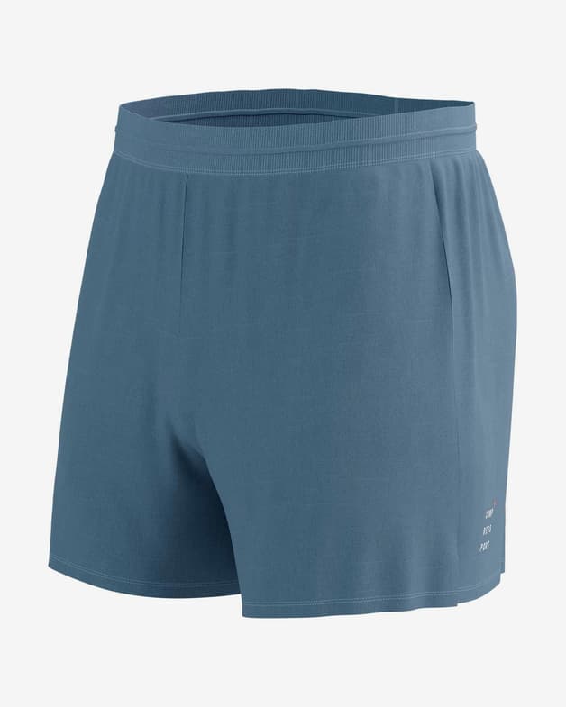 Pantalón corto Compressport Performance azul acero - #8