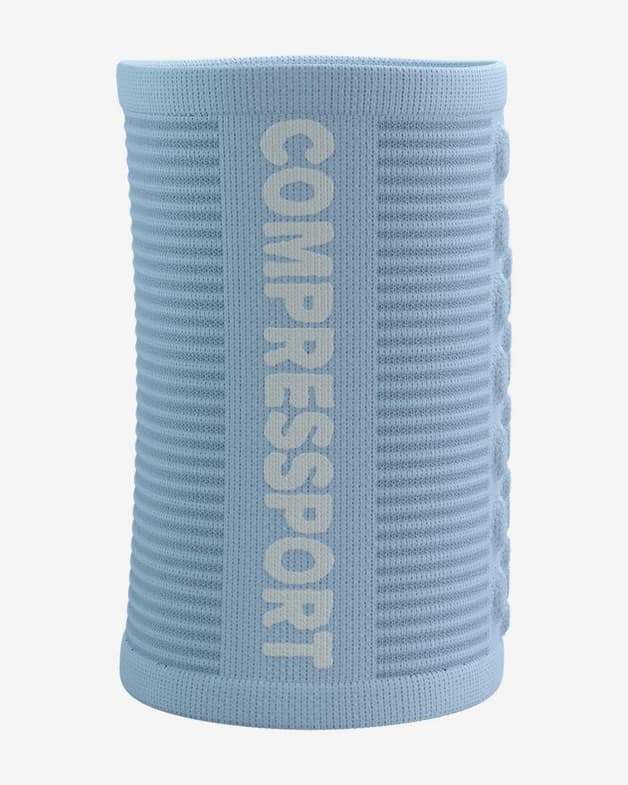 Muñequera Compressport 3D. Dots azul celeste - #3
