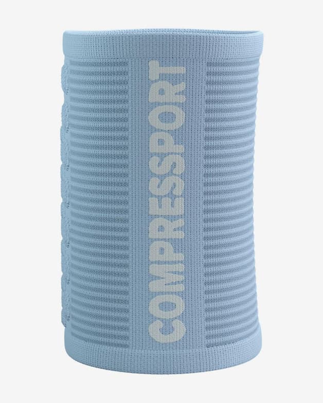 Muñequera Compressport 3D. Dots azul celeste - #7