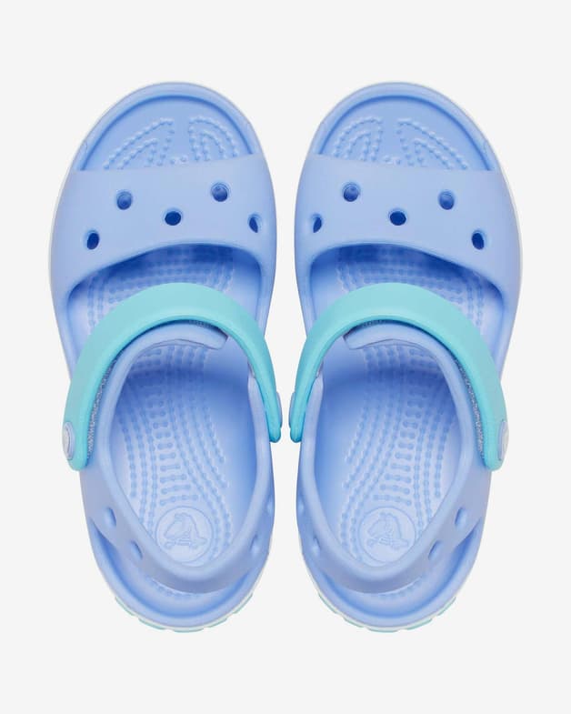 Sandalias Crocs Crocband azul blanco infantil - #2