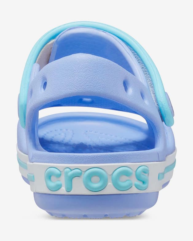 Sandalias Crocs Crocband azul blanco infantil - #4