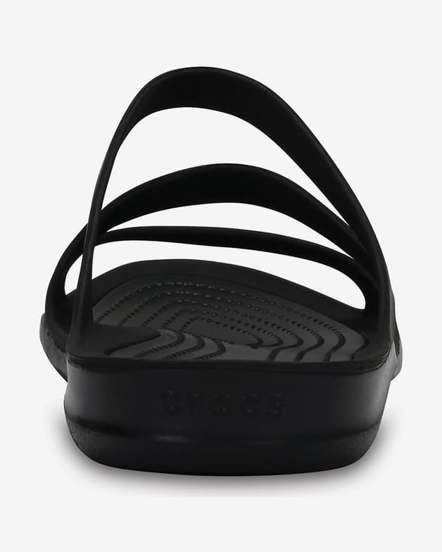 Sandalias Crocs Swiftwater negro mujer - #4