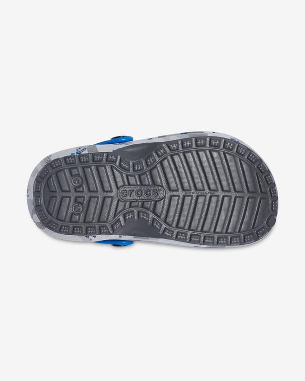 Crocs Classic Lined Camo gris azul infantil - #3