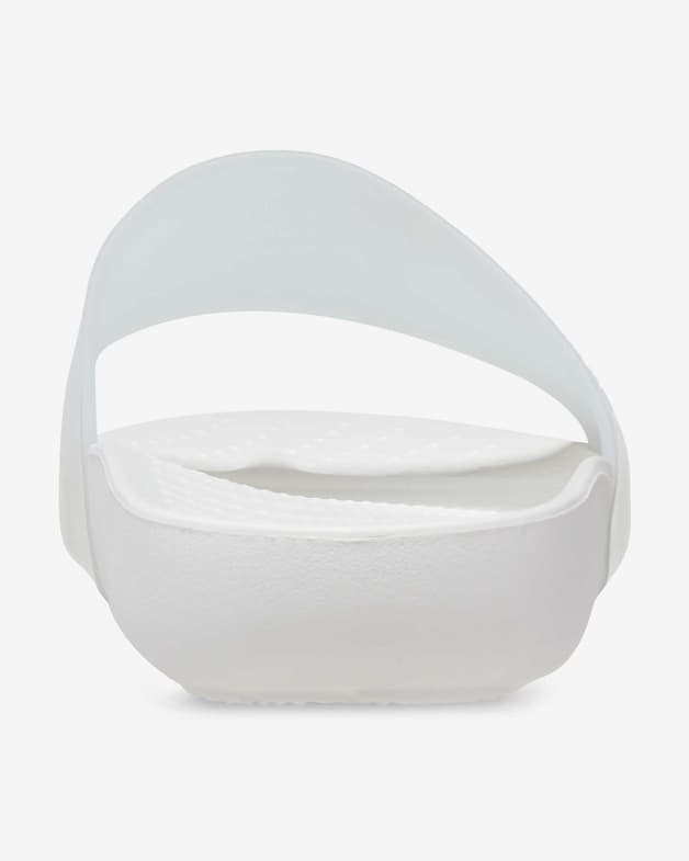 Chanclas Crocs Splash Glossy Slide blanco mujer - #4