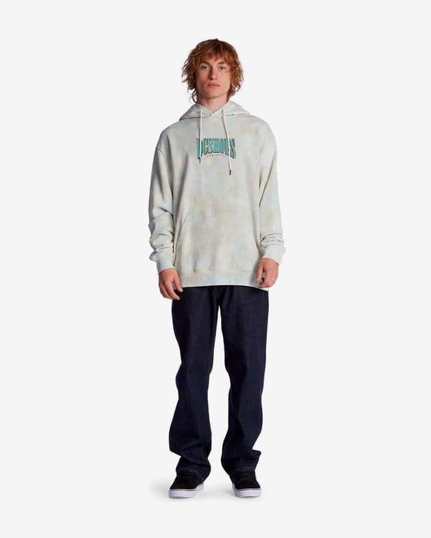 Sudadera con capucha DC Shoes Omni blanco azul - #7
