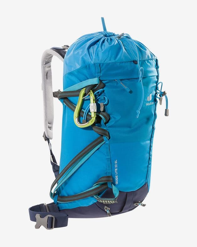 Mochila Deuter Guide Lite 22L SL azul gris mujer - #3