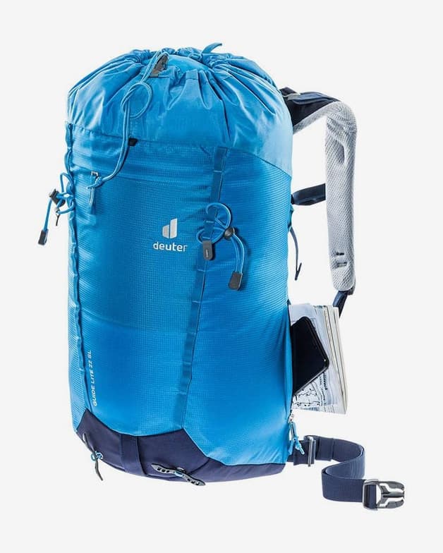 Mochila Deuter Guide Lite 22L SL azul gris mujer - #6