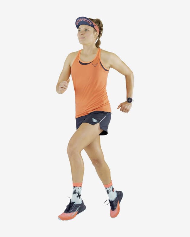 Pantalón corto Dynafit Alpine Shorts azul noche azul celeste mujer - #2