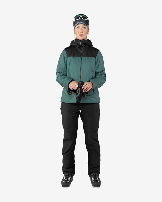 Chaqueta con capucha Dynafit Radical PrimaLoft verde azulado mujer - #2