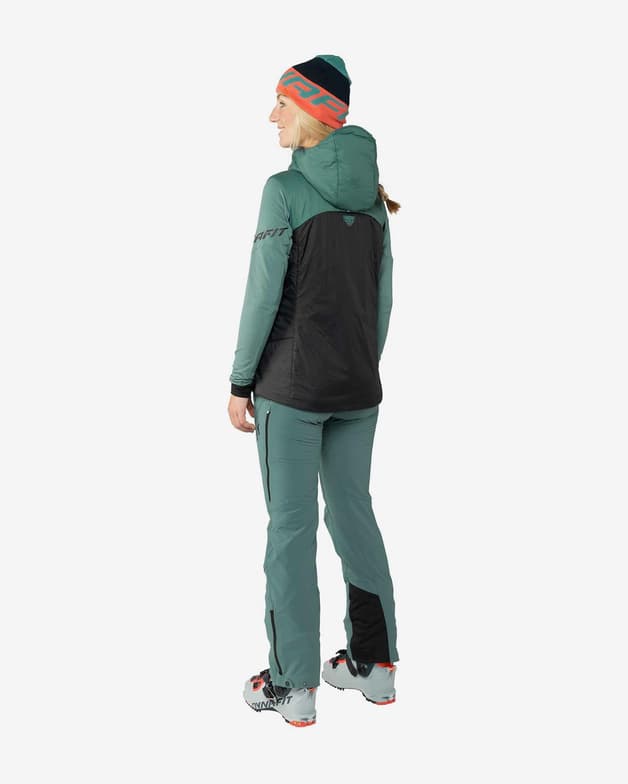 Chaleco con capucha Dynafit Radical PrimaLoft verde atlántico mujer - #3