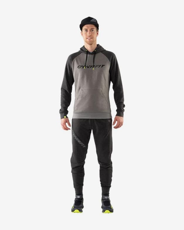 Pantalón largo Dynafit 24/7 Track negro gris amarillo - #2