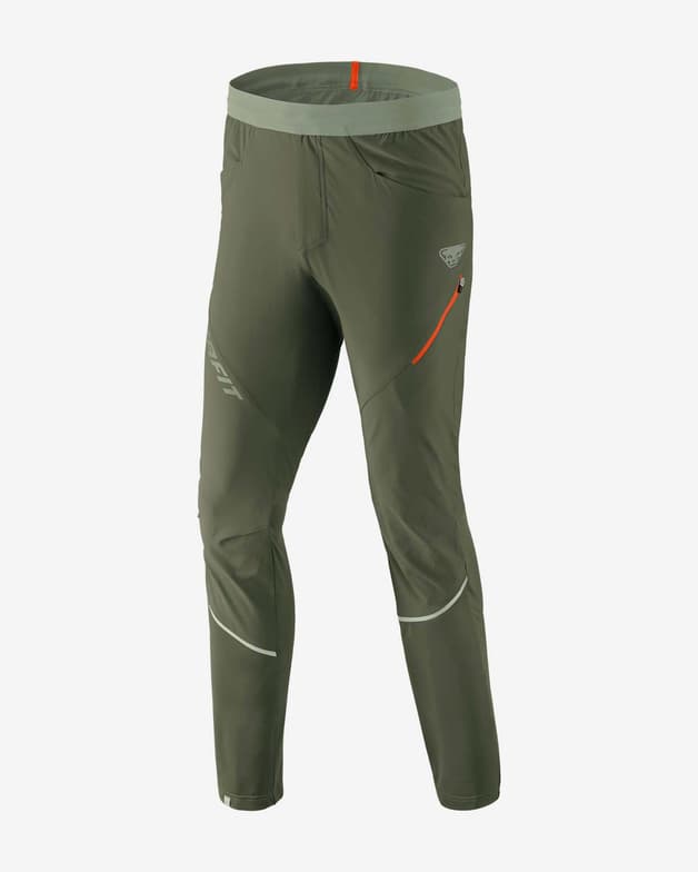 Pantalón largo Dynafit Transalper Hybrid verde oliva - #1
