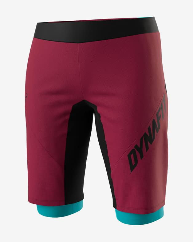 Pantalón corto Dynafit Ride Light 2 In 1 Dynastretch granate mujer - #1
