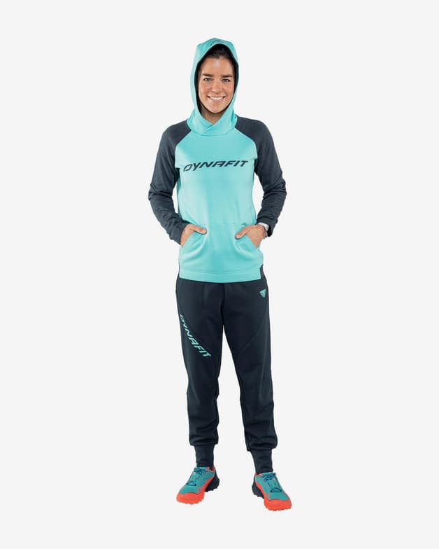 Sudadera Dynafit 24/7 Polartec azul celeste mujer - #2