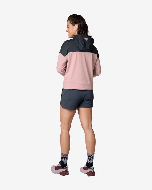 Sudadera con capucha Dynafit 24/7 Drirelease rosa claro mujer - #3