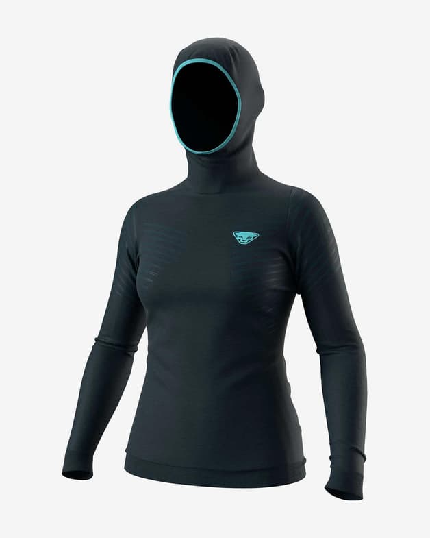 Sudadera con capucha Dynafit Tigard Merino azul marino mujer - #1