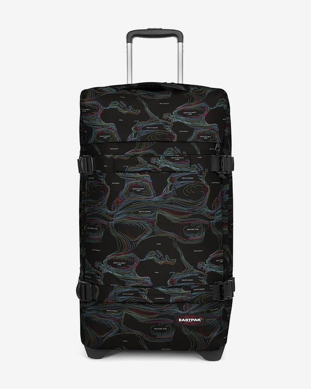 Trolley Eastpak Transit'r L negro multicolor mapa - #1