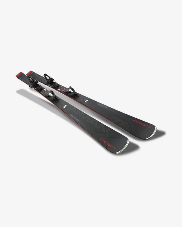 Esquís Elan Wingman 78 C Power Shift + fijaciones EL 10.0 GW Shift negro rojo - #1