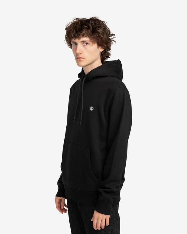 Sudadera con capucha Element Cornell Classic negro puro - #4