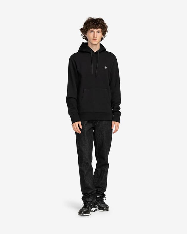 Sudadera con capucha Element Cornell Classic negro puro - #7