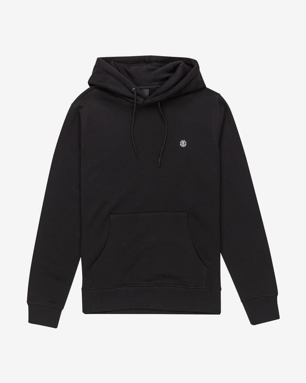 Sudadera con capucha Element Cornell Classic negro puro - #1