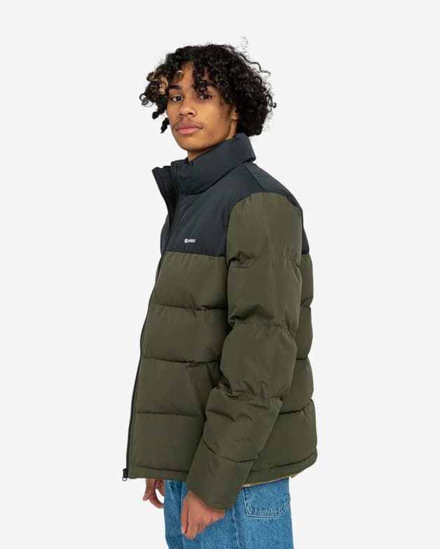Chaqueta con capucha Element Puffa Classic verde oscuro - #4