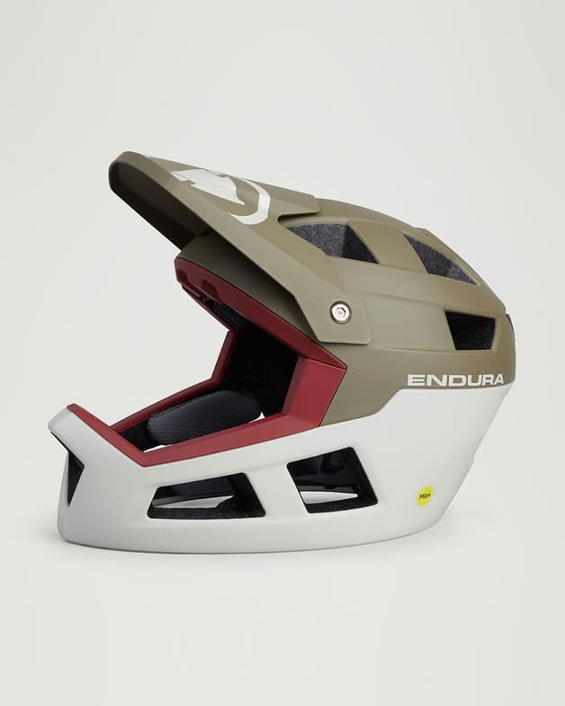 Casco Endura SingleTrack Integral MIPS verde pálido blanco - #2