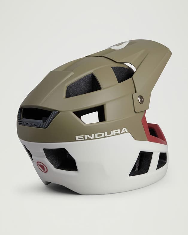 Casco Endura SingleTrack Integral MIPS verde pálido blanco - #3