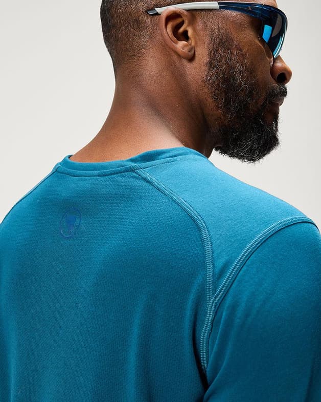 Maillot Endura Hummvee Tech manga larga azul pálido - #4