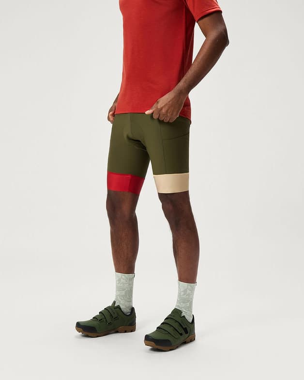 Culote sin tirantes Endura Loop Waist verde oliva - #2