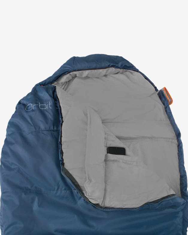 Saco de dormir Easy Camp Orbit 300 +2C azul oscuro - #4