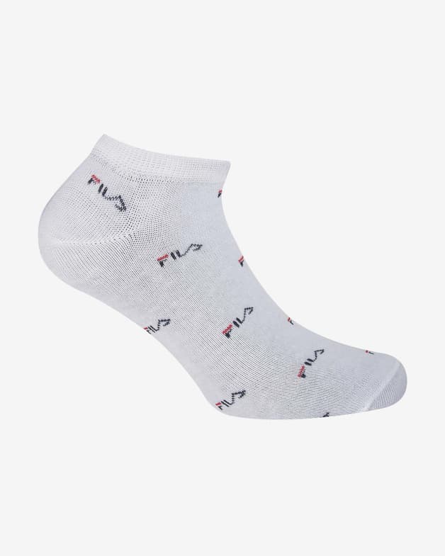 Calcetines Fila Invisible blanco azul oscuro rojo (3 pares) - #3