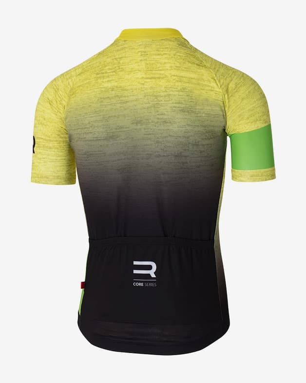 Maillot Finisseur Core Melange negro amarillo - #2