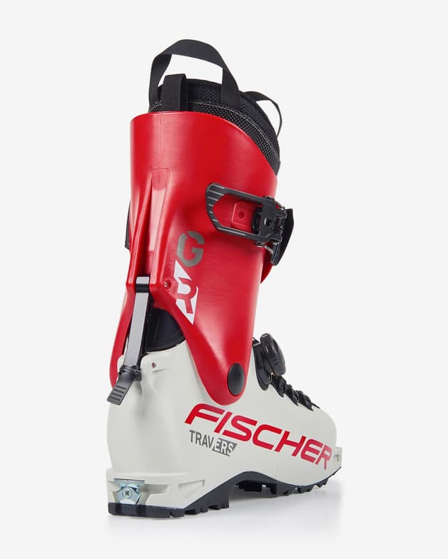 Botas Fischer Travers GR blanco rojo mujer - #4