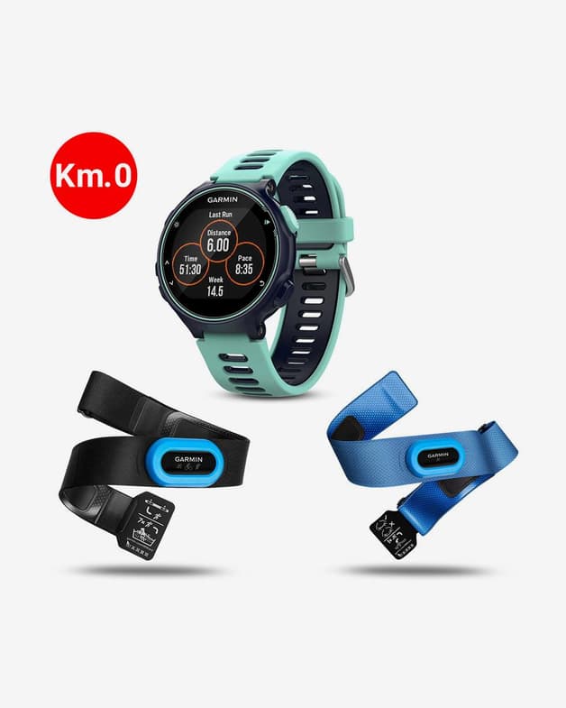 Garmin Forerunner 735XT Pack Tri Km. 0 turquesa azul - #1